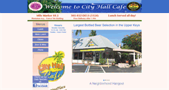Desktop Screenshot of cityhallcafe.net